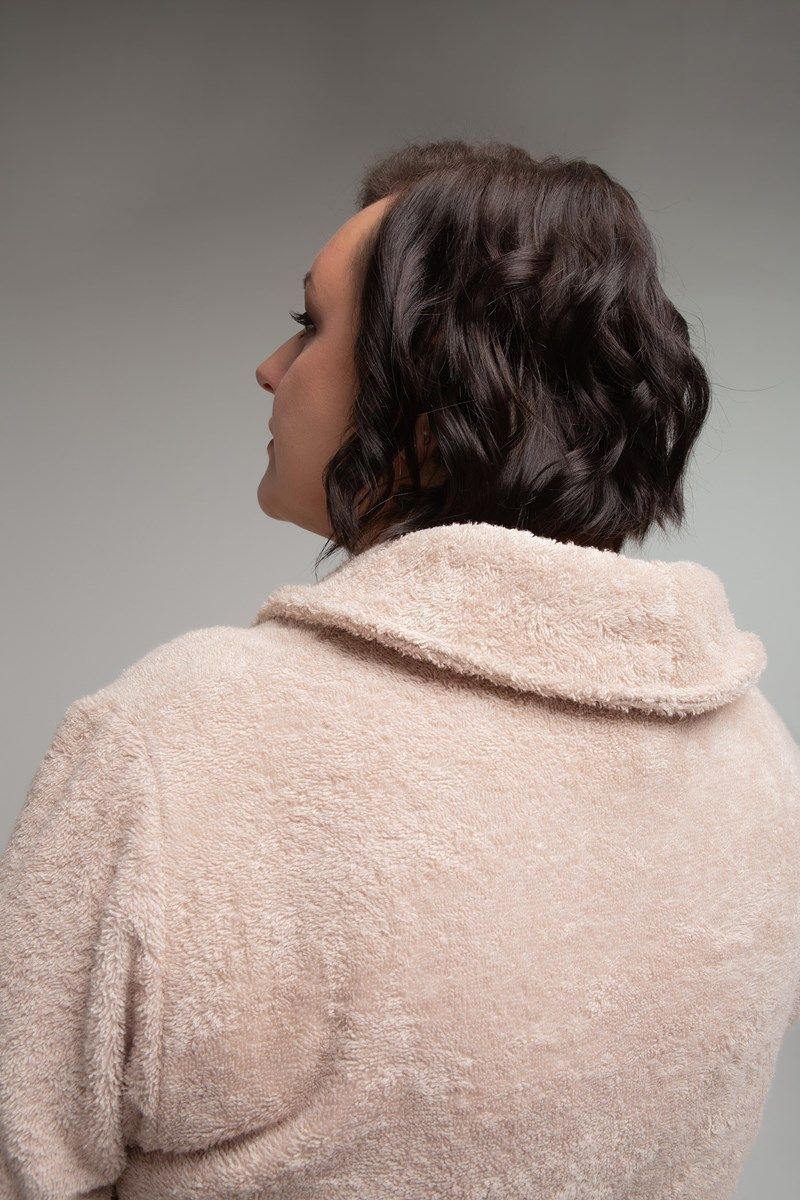 снимок Халат махровый бежевый 60-62, 64-66 от магазина BIO-TEXTILES ОПТ